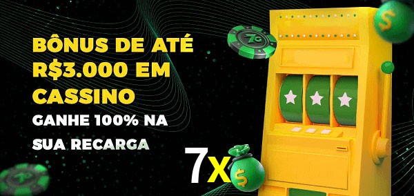 7x melhor bônus de depósito